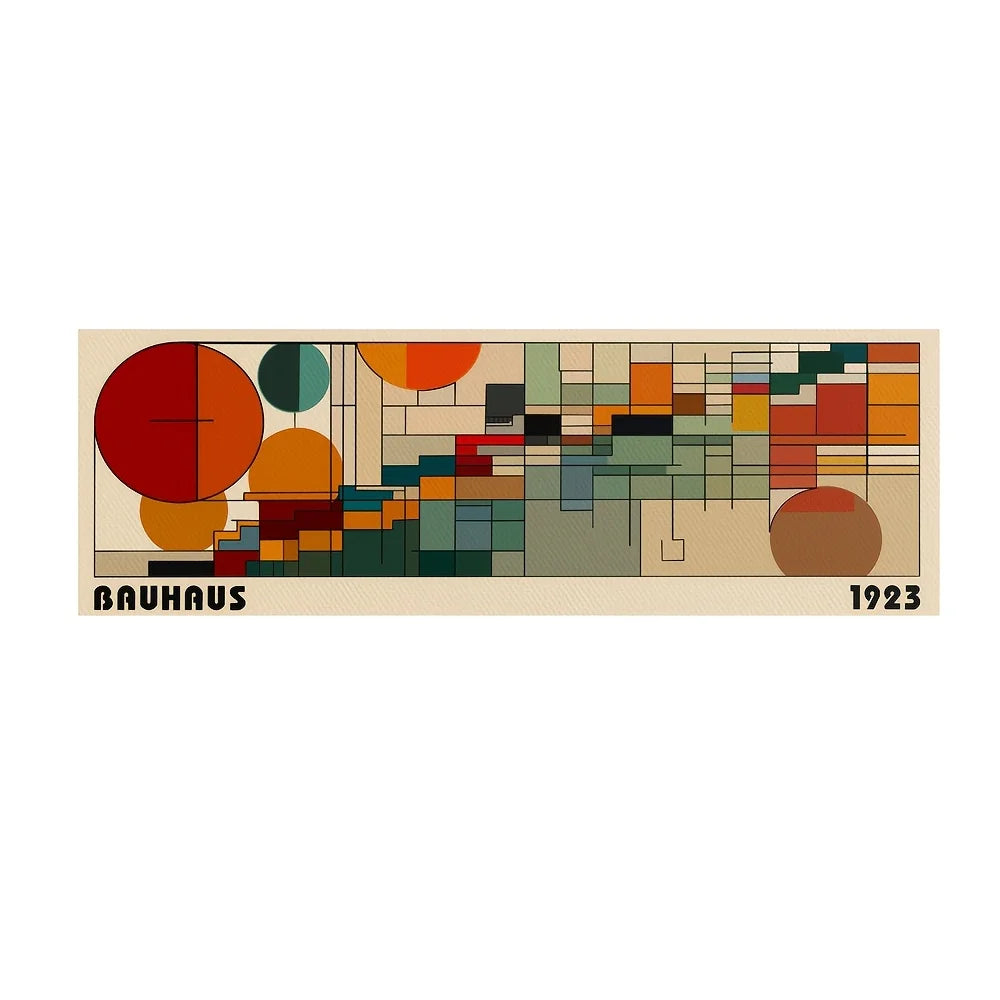 Abstract Bauhaus Canvas