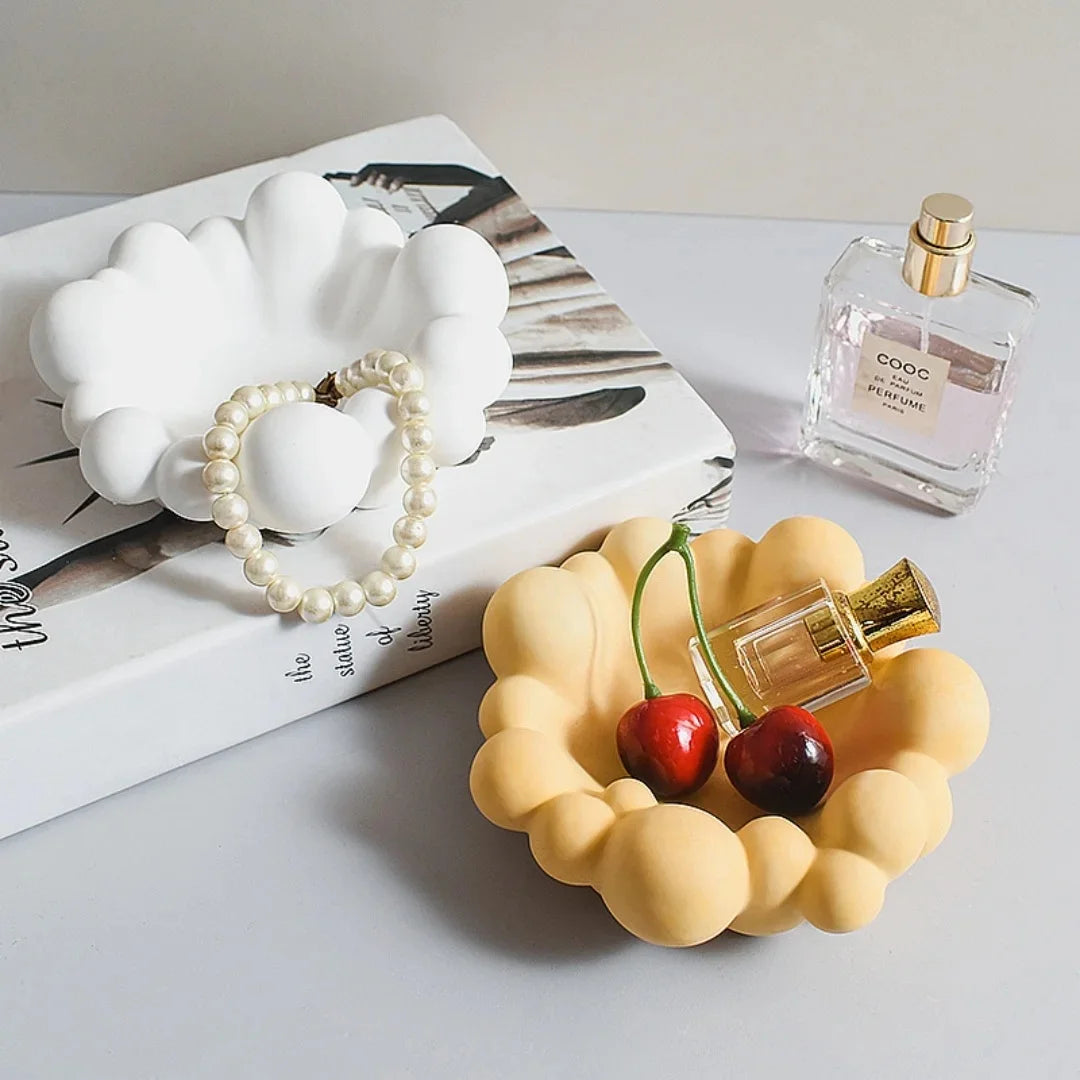 Cloud Platter Silicone Mold for Tray Casting