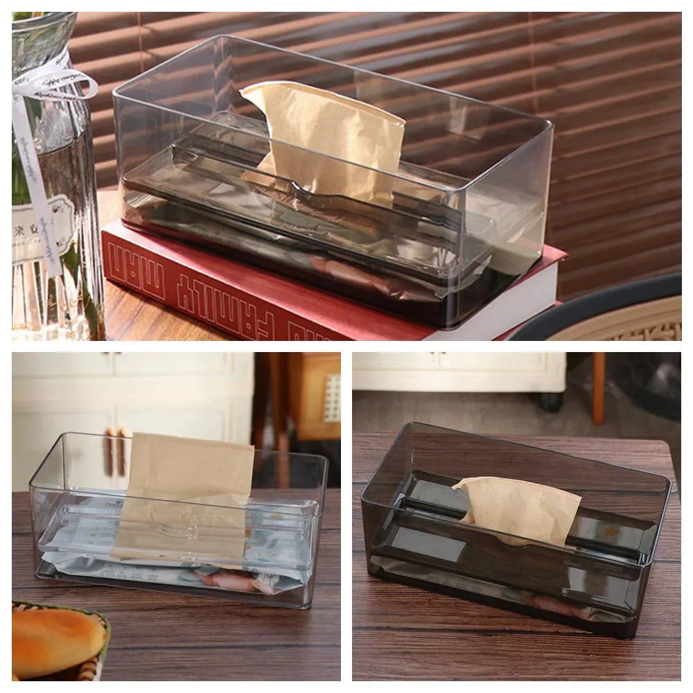 See-Through Waterproof Tissues Box