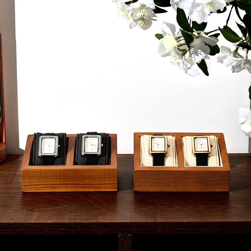 Timeless Wood Watch Display Stand