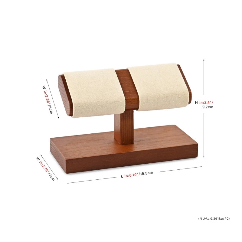 Timeless Wood Watch Display Stand
