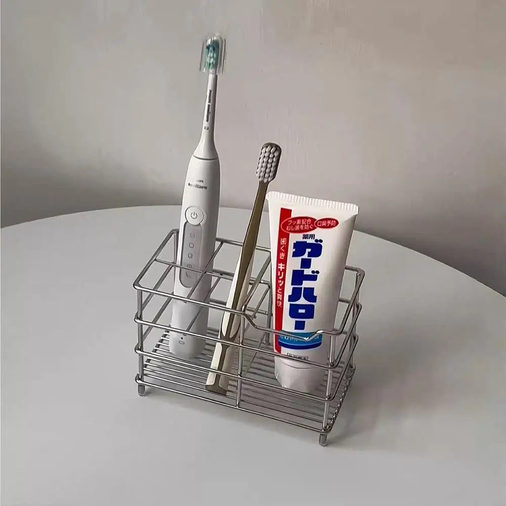 Dark Metal Toothbrush Holder