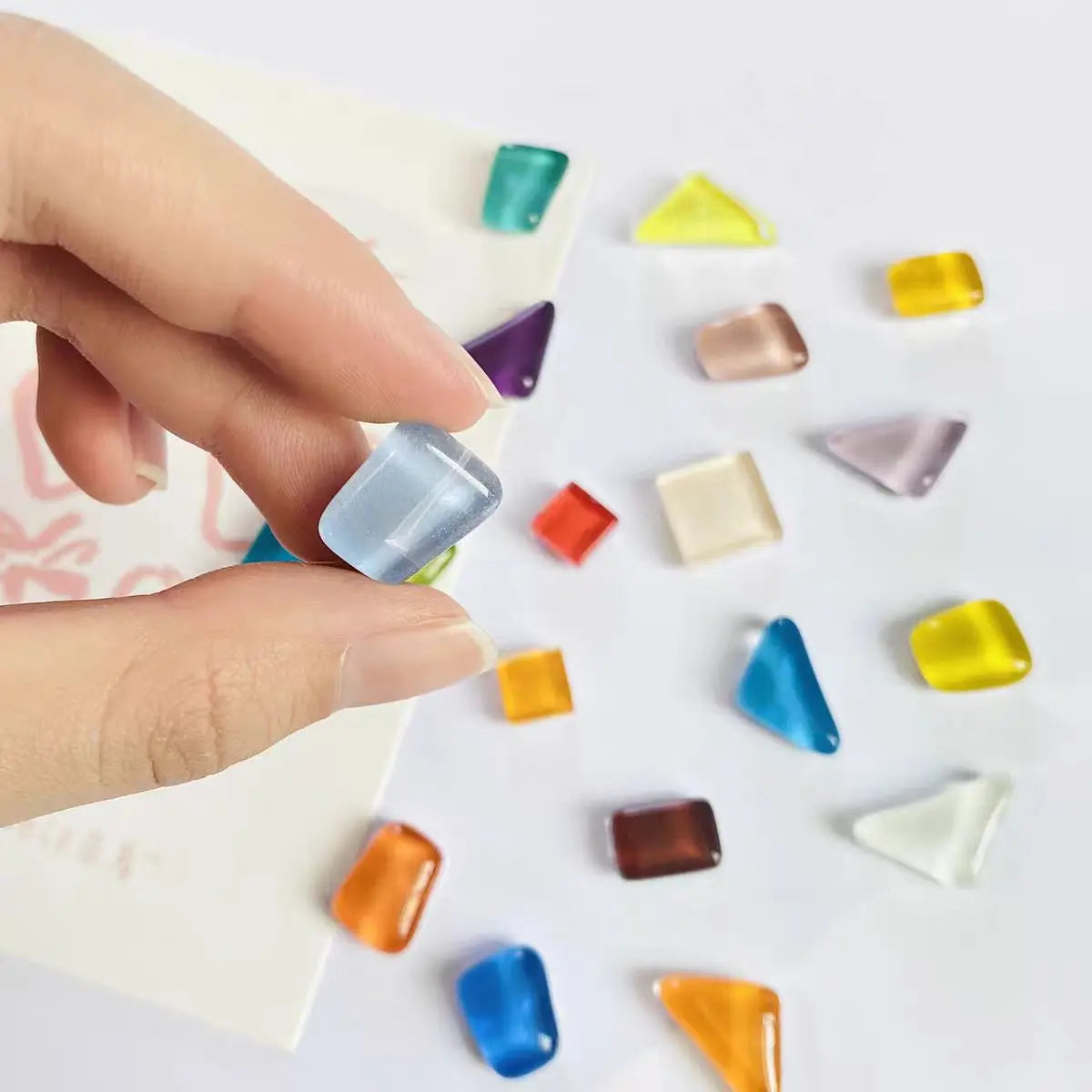 Whimsical Glass Mini Magnets