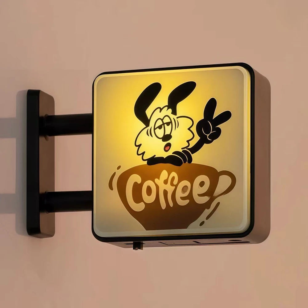 Mini Coffee Corner Fridge Art
