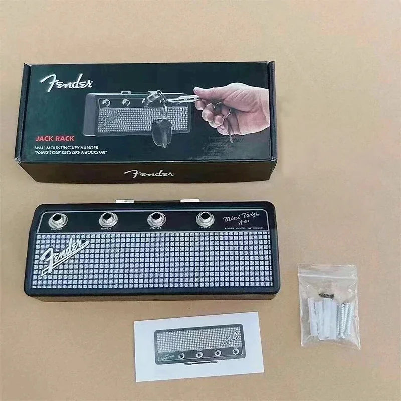 Retro Guitar Jack Key Holder