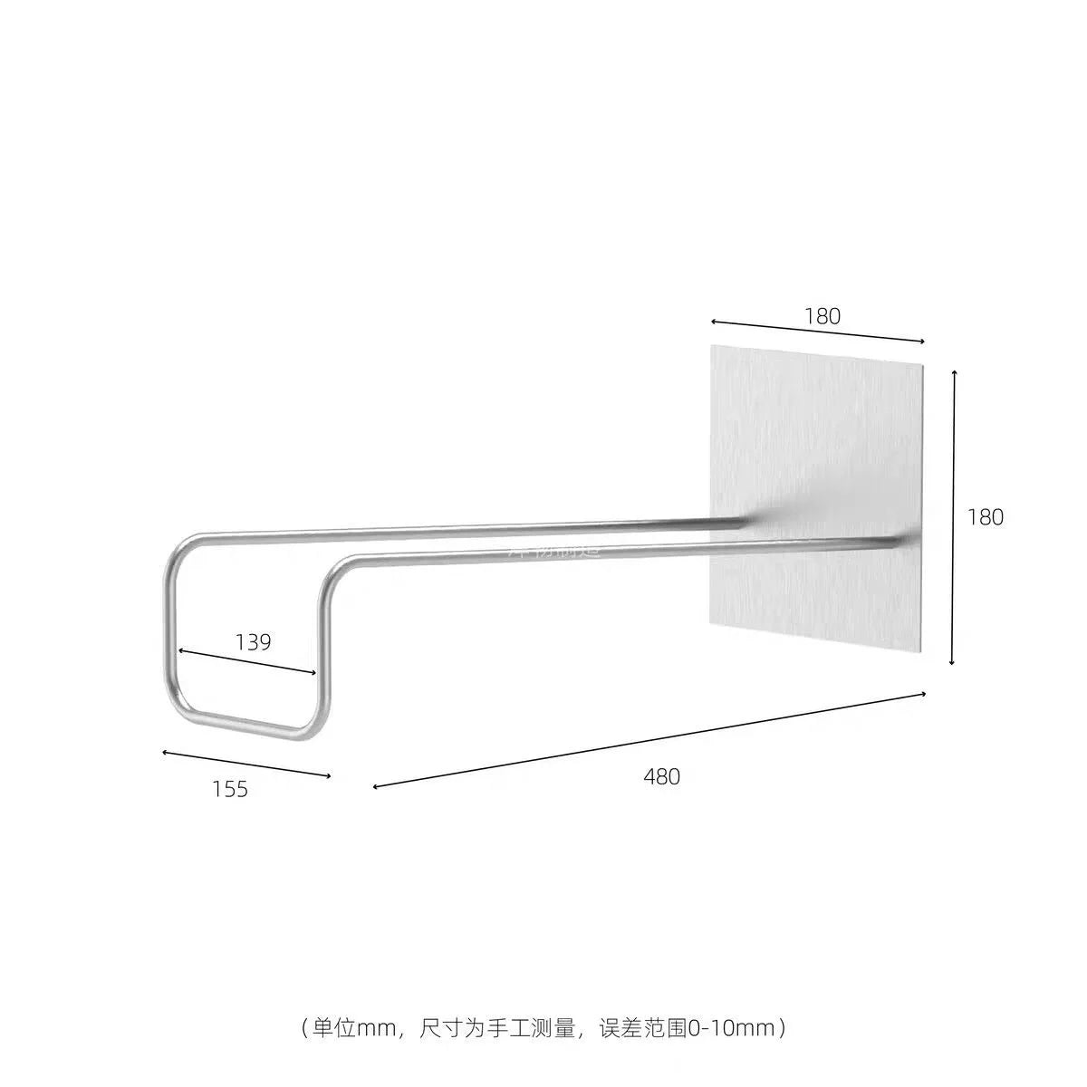 Tilted Iron Bookshelf