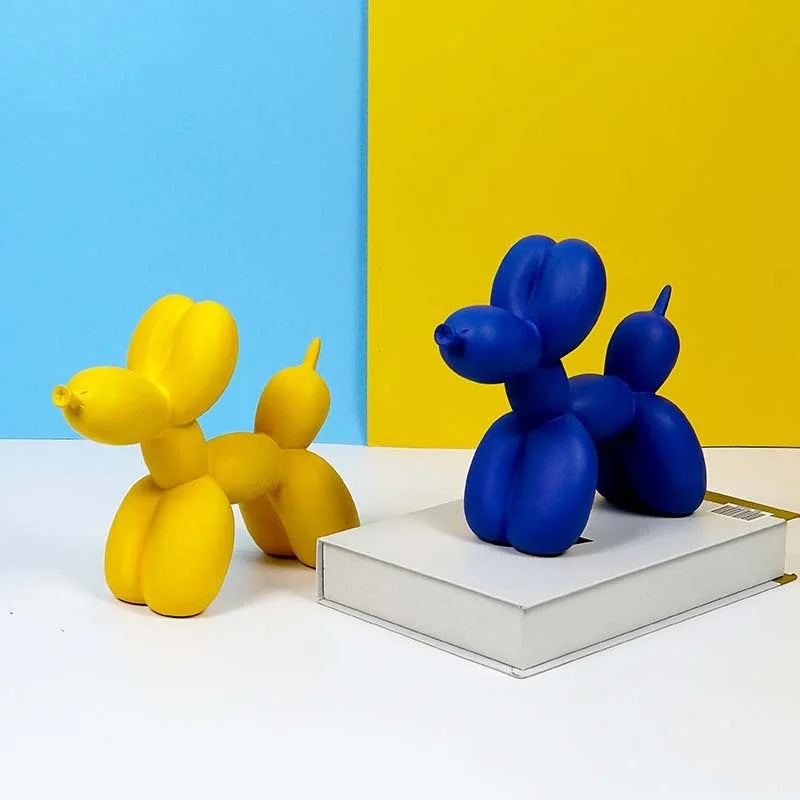 Electroplated Balloon Dog Figurine