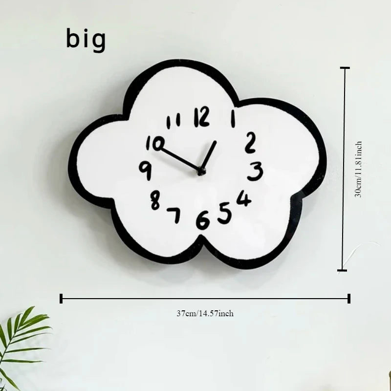 Swaying Drift Cloud Wall Clock