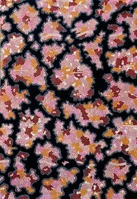 Gradient Animal Print Abstract Rug