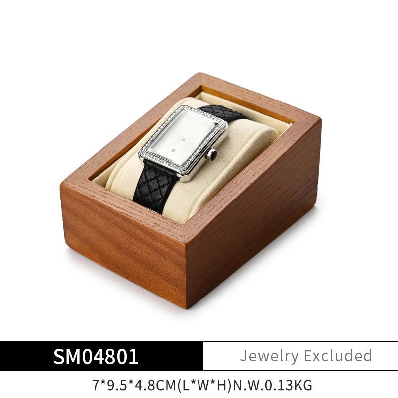 Timeless Wood Watch Display Stand