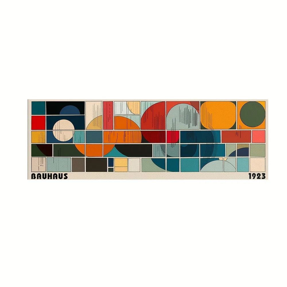 Abstract Bauhaus Canvas