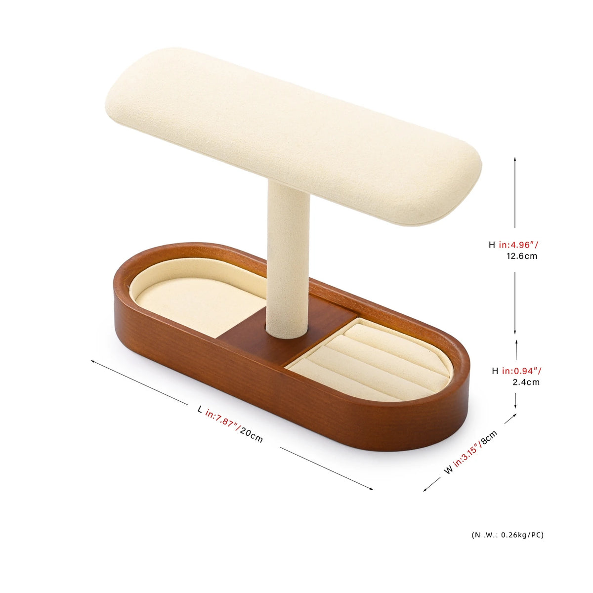 Timeless Wood Watch Display Stand