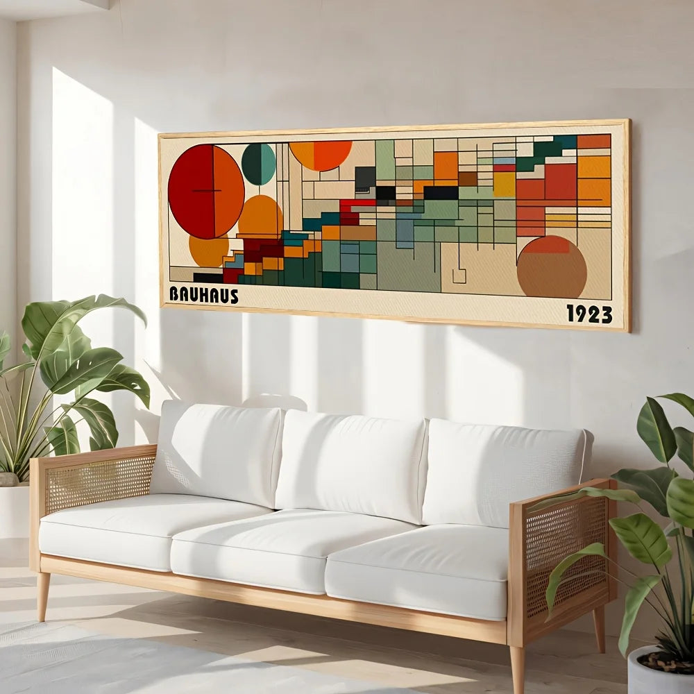 Abstract Bauhaus Canvas