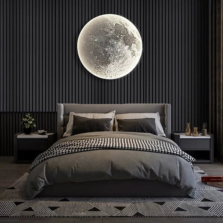 Moonlit Halo Wall Sconce