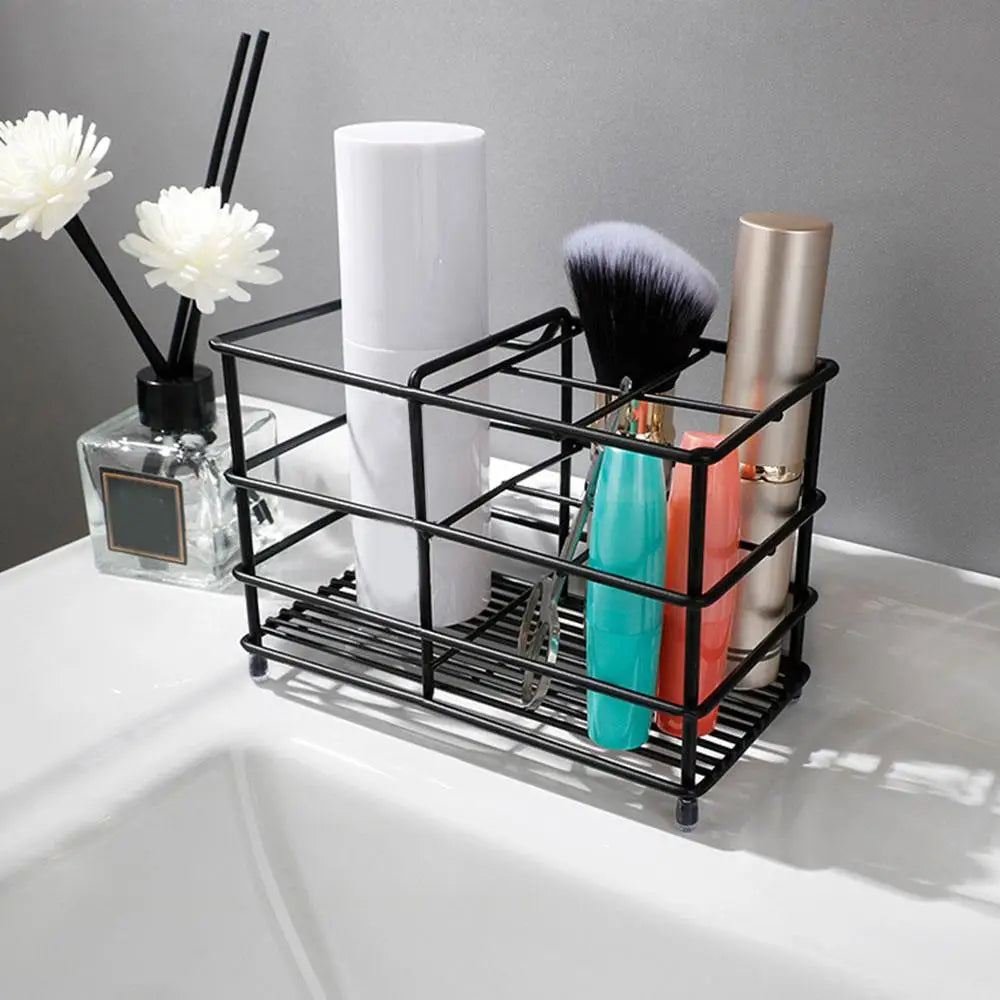 Dark Metal Toothbrush Holder