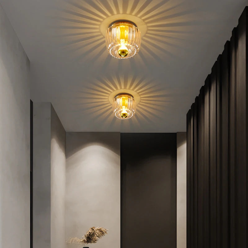 Bauhaus Glow Glass Sconce