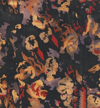 Gradient Animal Print Abstract Rug