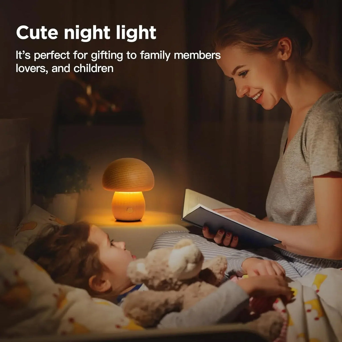 Glowing Mushroom Night Light