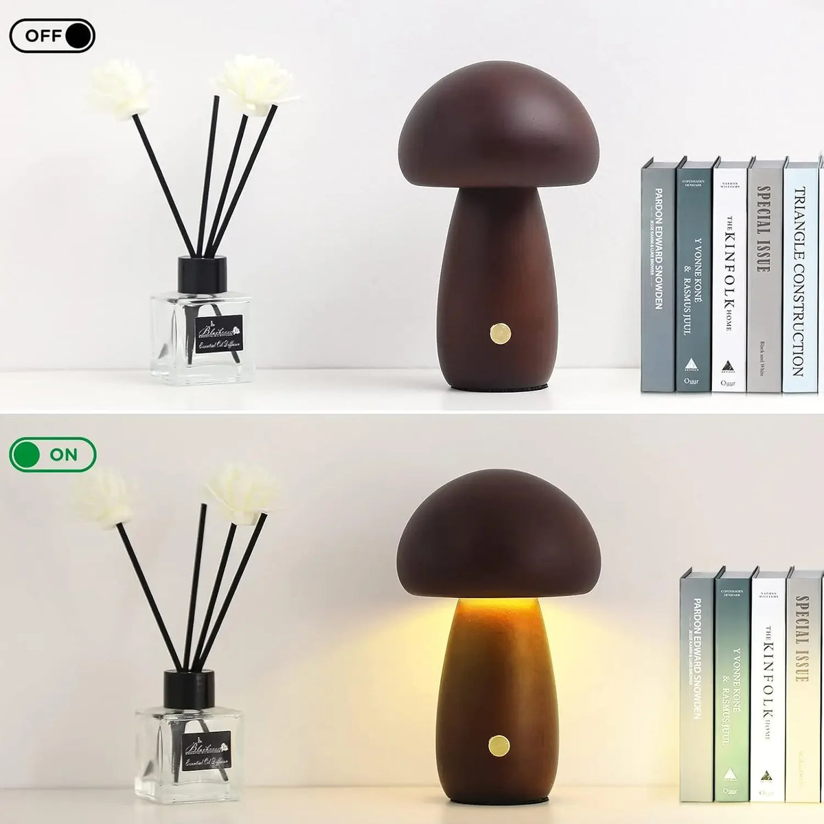Glowing Mushroom Night Light