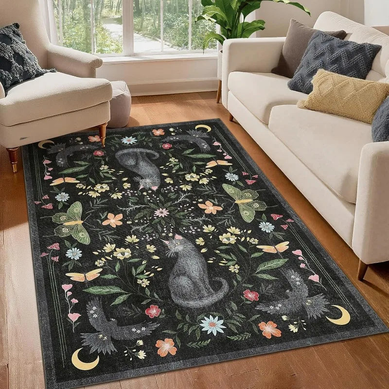 Boho Beasts & Blooms Rug