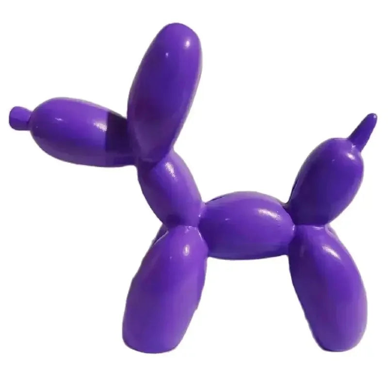 Electroplated Balloon Dog Figurine