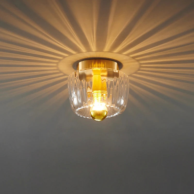 Bauhaus Glow Glass Sconce