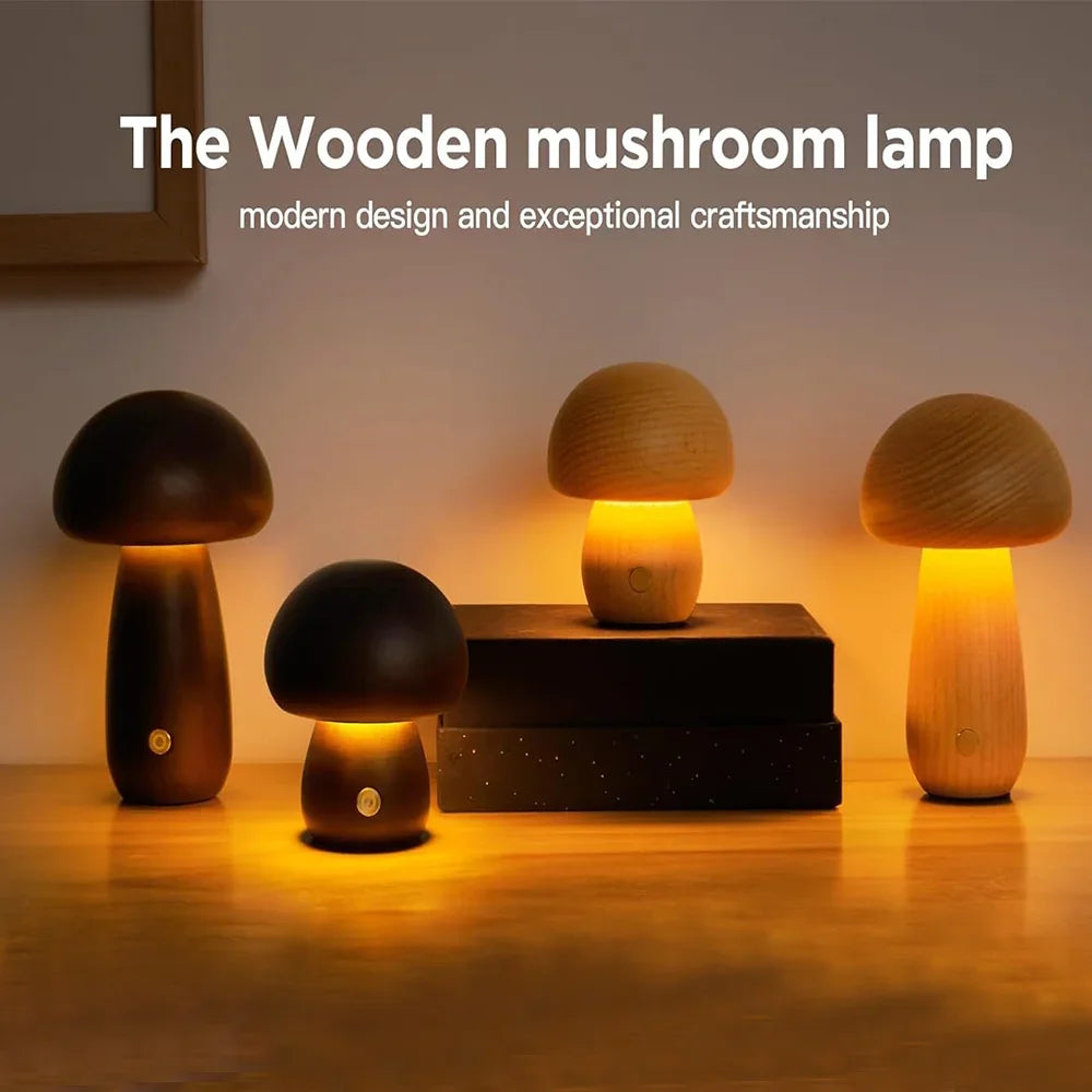 Glowing Mushroom Night Light