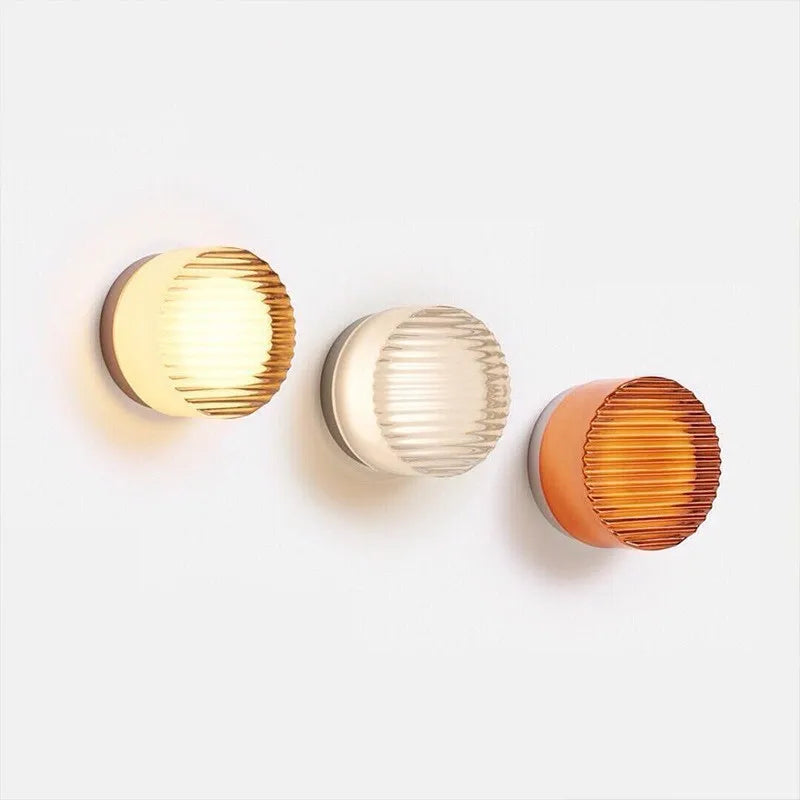 Ember Glow Acrylic Wall Sconce