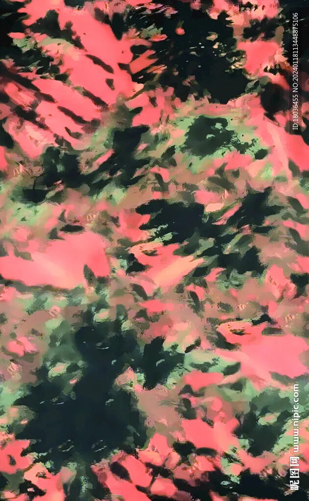 Gradient Animal Print Abstract Rug