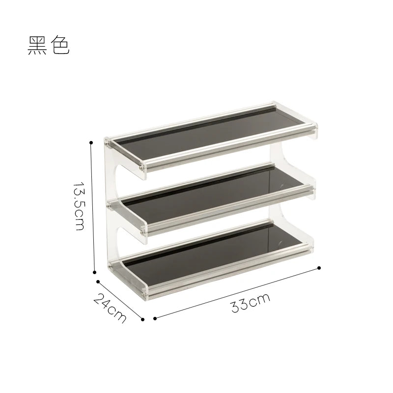 Three-Tier Crystal Clear Organizer