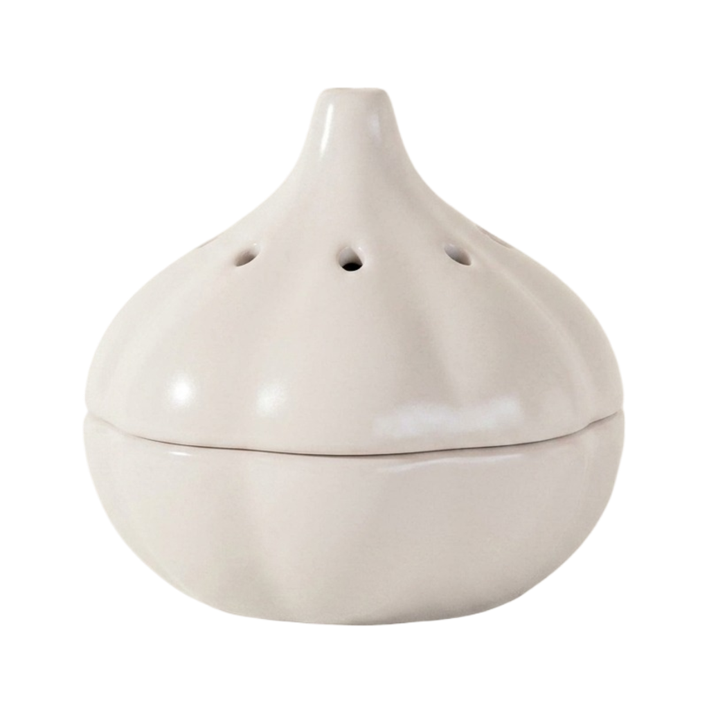 Breathable Ceramic Garlic Keeper