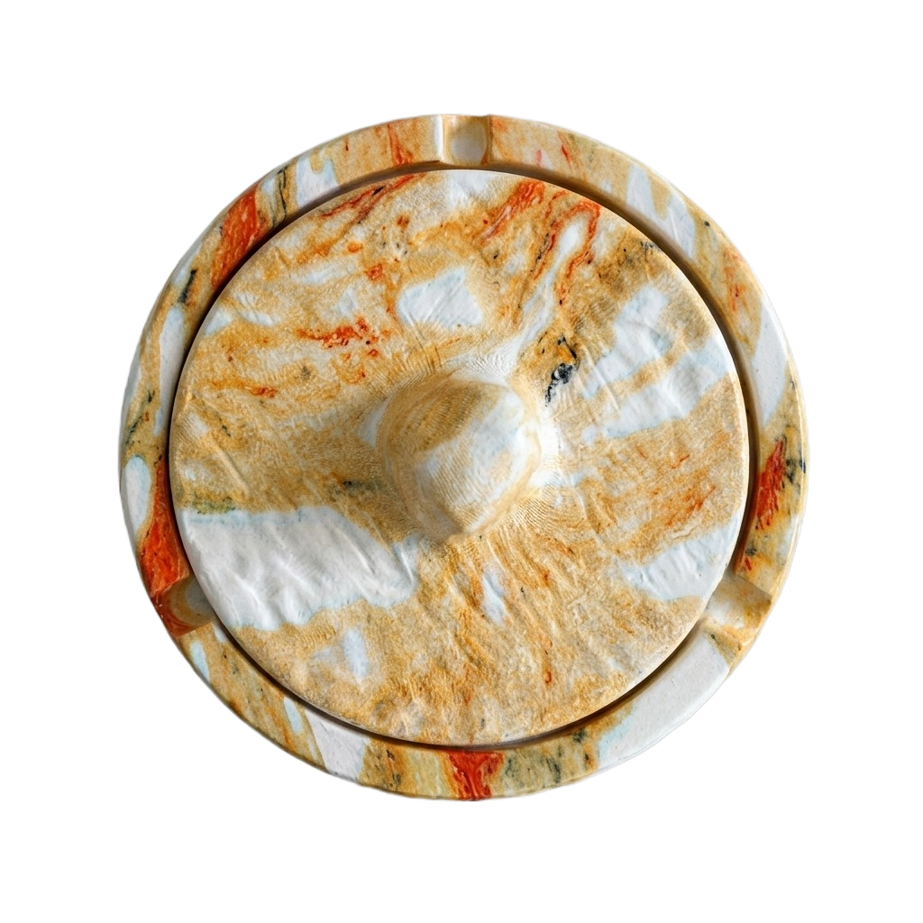 Retro Ceramic Marble Jar
