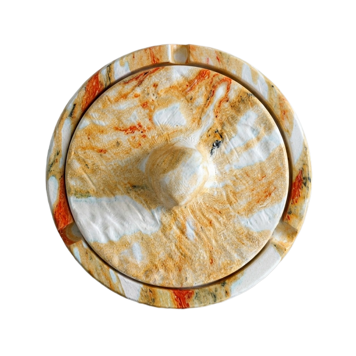 Retro Ceramic Marble Jar