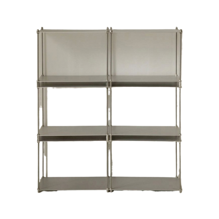 Staggered Industrial Metal Side Tables